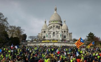 НА ЖИВО ОТ ПАРИЖ /ФРАНЦИЯ/ XXVII ПРОТЕСТ НА ЖЪЛТИТЕ ЖИЛЕТКИ