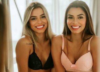 Неймар залитна по секси близначки, навивал ги за тройка