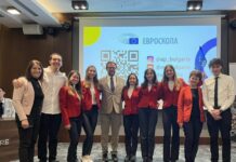 Успехът на ученици от СУ „Св. Климент Охридски“ в „Евроскола“ ги изпраща в Страсбург