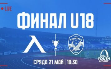 НА ЖИВО: ЛЕВСКИ – ЛУДОГОРЕЦ (Финал, Купа БФС U18)