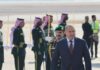 Президентът Румен Радев пристигна в Саудитска Арабия