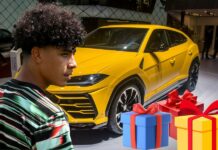 Кристиано Роналдо-младши се похвали с уникален подарък