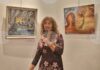 Ели Маринова не просто рисува, а споделя светлина, каза проф. д-р Росица Ангелова при откриването на изложбата „Виталност“ в Разград