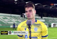 Кристиан Томов: Вратарската позиция е шанс, не тежест