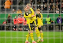 Борусия Дортмунд постигна минимална победа над Аугсбург