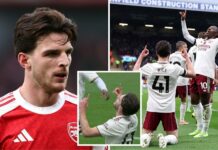 Деклан Райс разкри трогателната причина за празнуването на гол