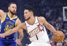 38 точки на Девин Букър не стигнаха на Финикс срещу Голдън Стейт и Къри