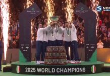 Италия триумфира в Купа Дейвис (видео)