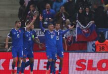 Изстрадана победа, Словакия е на крачка от Мондиала