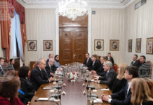 Нарушаването на върховенството на правото и баланса между институциите подкопава устоите на демокрацията, каза президентът Румен Радев