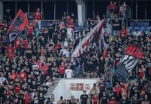 Феновете на ЦСКА с шествие преди вечното дерби