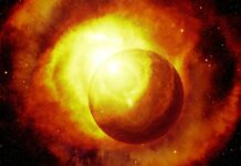 Астрономи откриха междузвездна планета, поглъщаща 6 млрд. тона материя в секунда