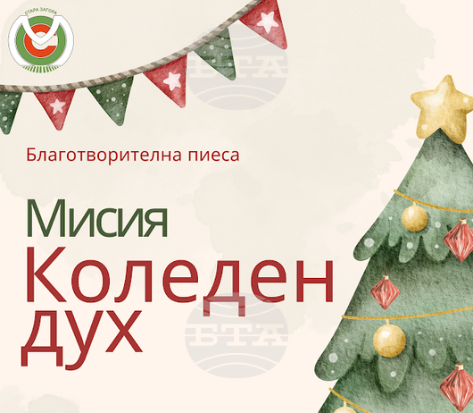 Старозагорски ученици организират коледни базари и представят пиеса в подкрепа на благотворителна кауза за закупуване на воден дестилатор