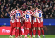 Атлетико Мадрид се затрудни, но добави нови три точки след успех над ПСВ