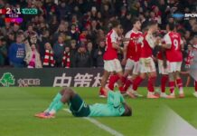 Нов автогол на Уулвс донесе победата на Арсенал