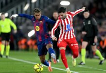 НА ЖИВО: Барселона 1:1 Атлетико Мадрид, равенство на почивката