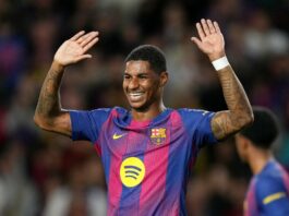 Достоен Гуадалахара измъчи колеблив Барселона, но каталунците са напред за Купата