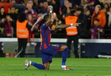 „Барса“ пречупи „Осасуна“ с 2 гола на Рафиня