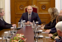 Деница Сачева от ГЕРБ-СДС в президентството за консултации /ВИДЕО/