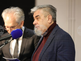 Оригинална скица на Кристо, изобразяваща опакования Райхстаг, бе показана в Българския културен институт в Берлин