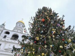 Главната коледна елха на Русия 2025-2026