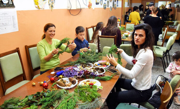 Коледна работилница за семейно творчество в ЦПЛР-ОДК