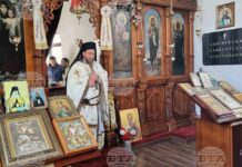 Богоявленски служби ще отслужи на празниците Водици и Богоявление архимандрит Филип в храм „Св. Успение Богородично“ в село Оброчище