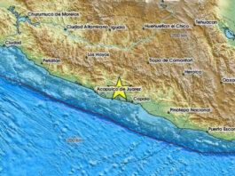 936 вторични труса са регистрирани в Мексико след земетресение с магнитуд 6,5 по скалата на Рихтер