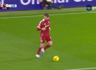 Ливърпул – Лийдс 0:0 /първо полувреме/