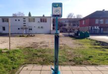 Ремонтна станция за велосипеди е монтирана в Генерал Тошево