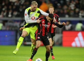 Зрелище в Бундеслигата – Айнтрахт Франкфурт и Борусия Дортмунд не се победиха в голово шоу