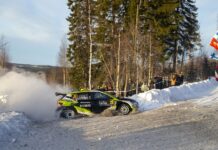 Оливер Солберг поведе в Рали Монте Карло след хаотичен първи ден
