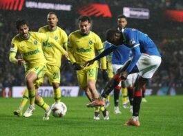 „Лудогорец“ в битка за плейофите в Европа на легендарен стадион, губи 0:1 на почивката