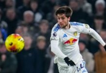 Илия Груев титуляр и в 6-ия мач на “Лийдс” за 2026-а