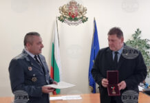 Областният управител на Добрич Живко Желязков е отличен с възпоменателен медал „140 години от Сръбско-българската война