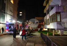 Обитатели на жилищна кооперация в Хасково бяха евакуирани заради пожар