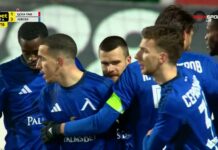 Хуан Переа отбеляза трети гол за Левски