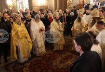 Тържествена литургия за десет години от канонизацията на св. Серафим Софийски Чудотворец бе отслужена в храма-подворие „Св. Николай Чудотворец“