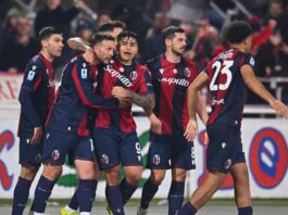 Болоня триумфира с дузпа над Удинезе