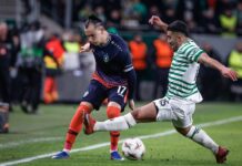 НА ЖИВО: Ференцварош 2:0 Лудогорец, тежко първо полувреме за „орлите“