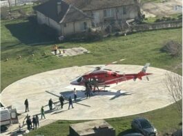 Спешно докараха с хеликоптер пациент с тежки изгаряния в Пловдив (Снимки, видео)