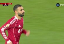 Мохамед Салах изравни за Ливърпул с първия си гол във ВЛ от ноември насам (видео)