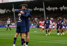 ПСЖ разгроми десет от Ница и гледа смело към върха