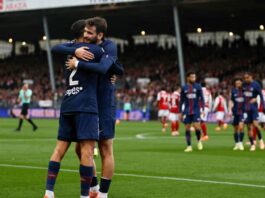 ПСЖ разгроми десет от Ница и гледа смело към върха