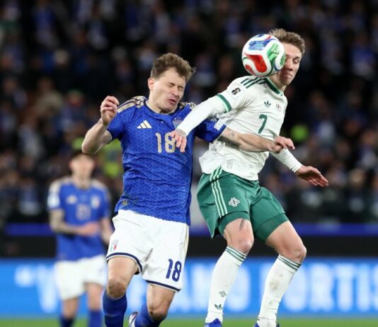 НА ЖИВО: Италия – Северна Ирландия 1:0, Тонали бележи