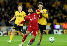 В СНИМКИ: Ливърпул се издъни срещу последния Уулвърхемптън