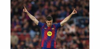 Левандовски на 2 гола от Стоичков във вечната класация на “Барселона”