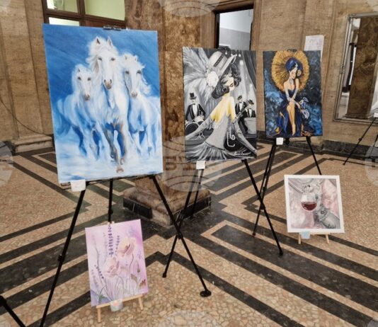 Художници от цялата страна се събраха в общата изложба „Пълно вътрешно отражение“ в Перник