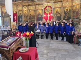 Първият български хор „Янко Мустаков“ изнесе празничен великденски концерт в храм „Света Троица“ в Свищов