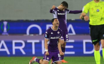 Фиорентина е спокоен за оцеляването си след важен успех над Лацио